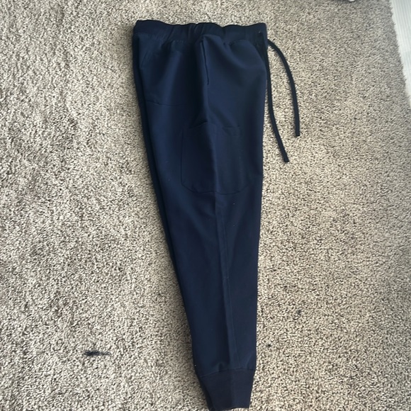 Mandala Navy Blue Scrub Jogger Pants - Picture 4 of 5